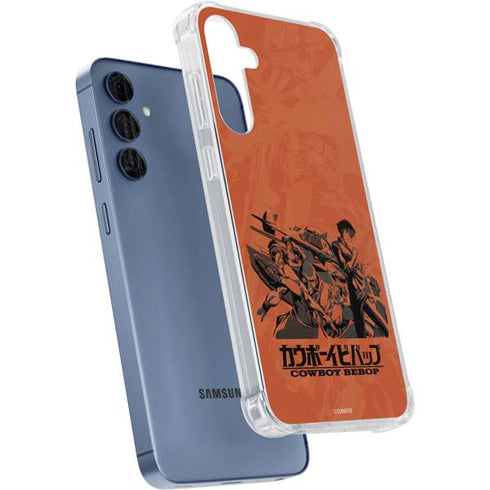 Cowboy Bebop Bebop Crew Galaxy A35 5G Clear Case